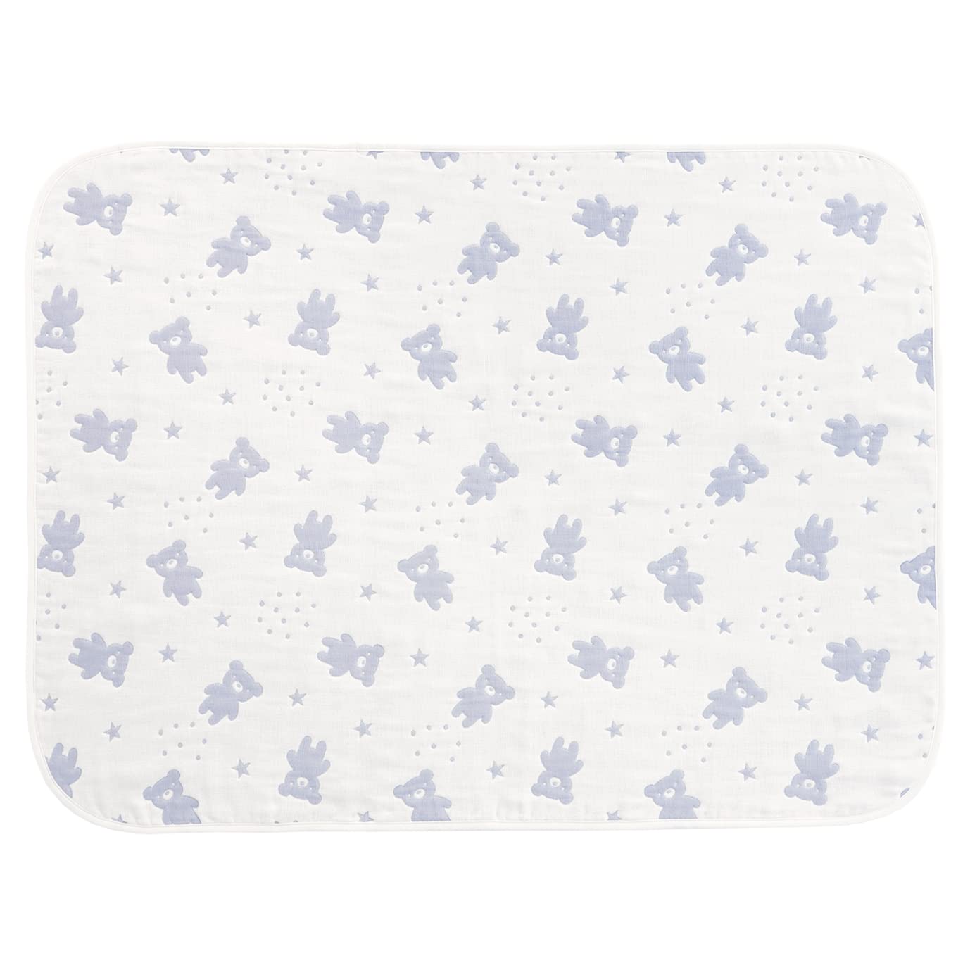 

Сделано в Японии Детское постельное белье Одеяло из марли Полуодеяло из марли Baby Castle Star Bear Шестислойное