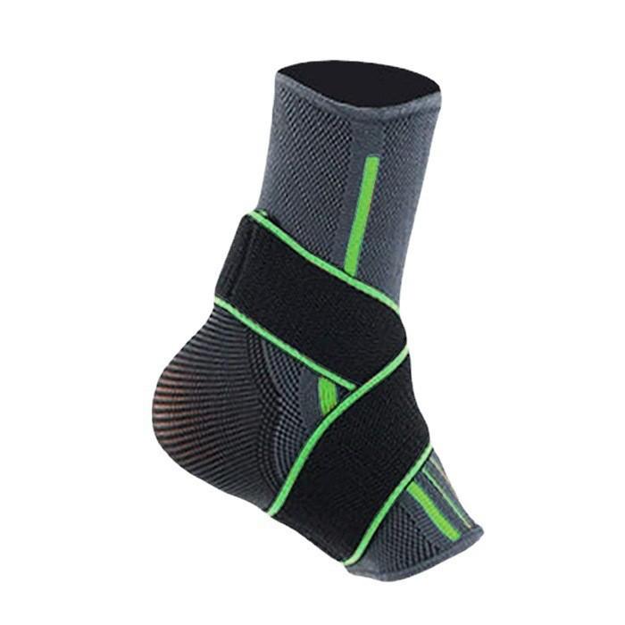 

Nylon Pressurized Strap Ankle Guard Four-sided Elastic Knitted Breathable Neck Cover Anti-sprained Football Running XL