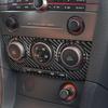 For Mazda 3 Axela 2004-2009 Carbon Fiber Central Air Conditioning Control Panel Car Accessories Interior Decorative Stickers