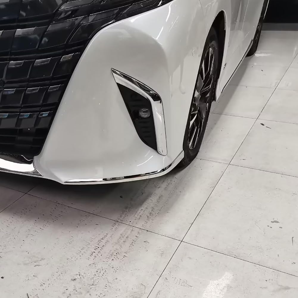 RUIQ Toyota Alphard Exterior Bumper Garnish and Accessories Custom Parts Designed Exclusively for Toyota Alphard (40 Series) (Left Right) Dress-Up