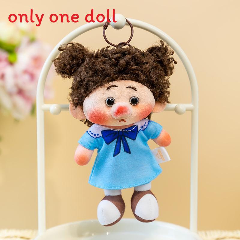 Plush Toy Keychain Hanging Charm With Messy Hair And Freckles For Teens Collectible Plush Gift