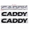 1pcs 3D metal for CADDY car Letter Emblem Rear tail trunk Decals badge sticker Decal styling auto Accessories