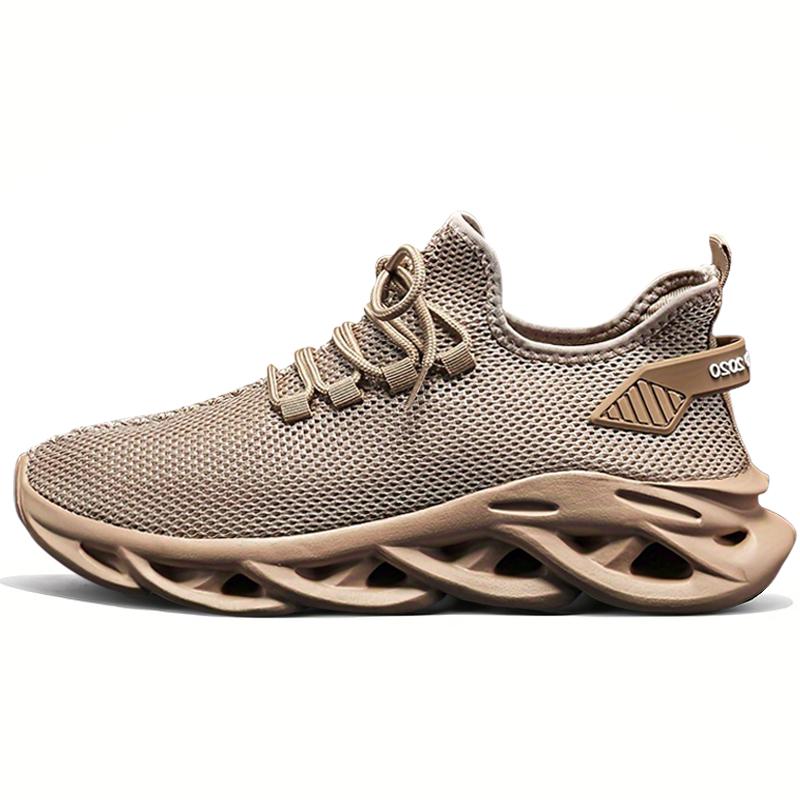 Men's Platform-enhanced Sports Running Shoes Are Comfortable Non-slip And Breathable Mesh Lace Outdoor Walking Shoes Size 39-48