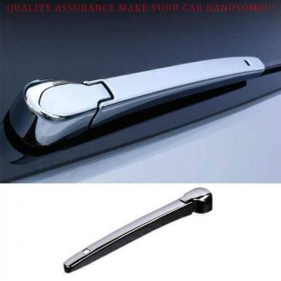 For Ford Edge 2015-2024 ABS Chrome Tail Rear Window Rain Wipers Cover Trim 2PCS