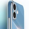 XINLI For iPhone 16 Plus Case Ring Kickstand Electroplating TPU Phone Cover