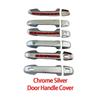 Chrome Retrofit Car Accessory Door Handle Covers Trim Paste Style For For Toyota Voxy Noah R80 2014 2015 2016 2017 2018
