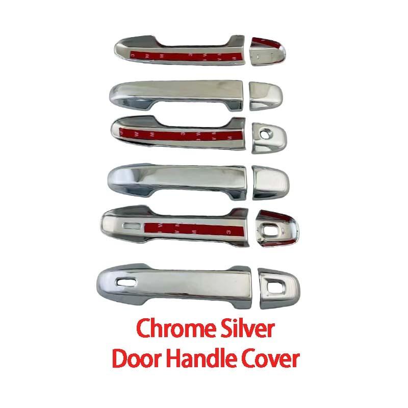 Chrome Retrofit Car Accessory Door Handle Covers Trim Paste Style For For Toyota Voxy Noah R80 2014 2015 2016 2017 2018