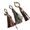 Handmade Woven Tibetan Tassel Pendant Keychain