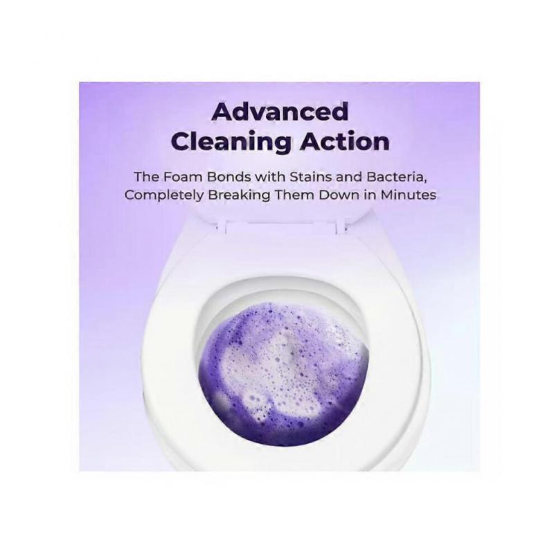 (4pcs)1-5x Fizzclean Toilet Foam Cleaner, Insta-Action Fizzclean Foam Cleaner