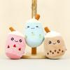 Adorable Plush Cup Keychain Cute Bag Charm Wholesale Cartoon Doll For Trendy Style