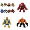 Marvel Heroes Building Block Figures Toy Children's Gift 7cm Height Plastic Material Avengers Series