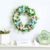 Artificial Green Wreath 35x35cm Lifelike Foliage Decor for Door WFor All Indoor Outdoor Use For All Year Round