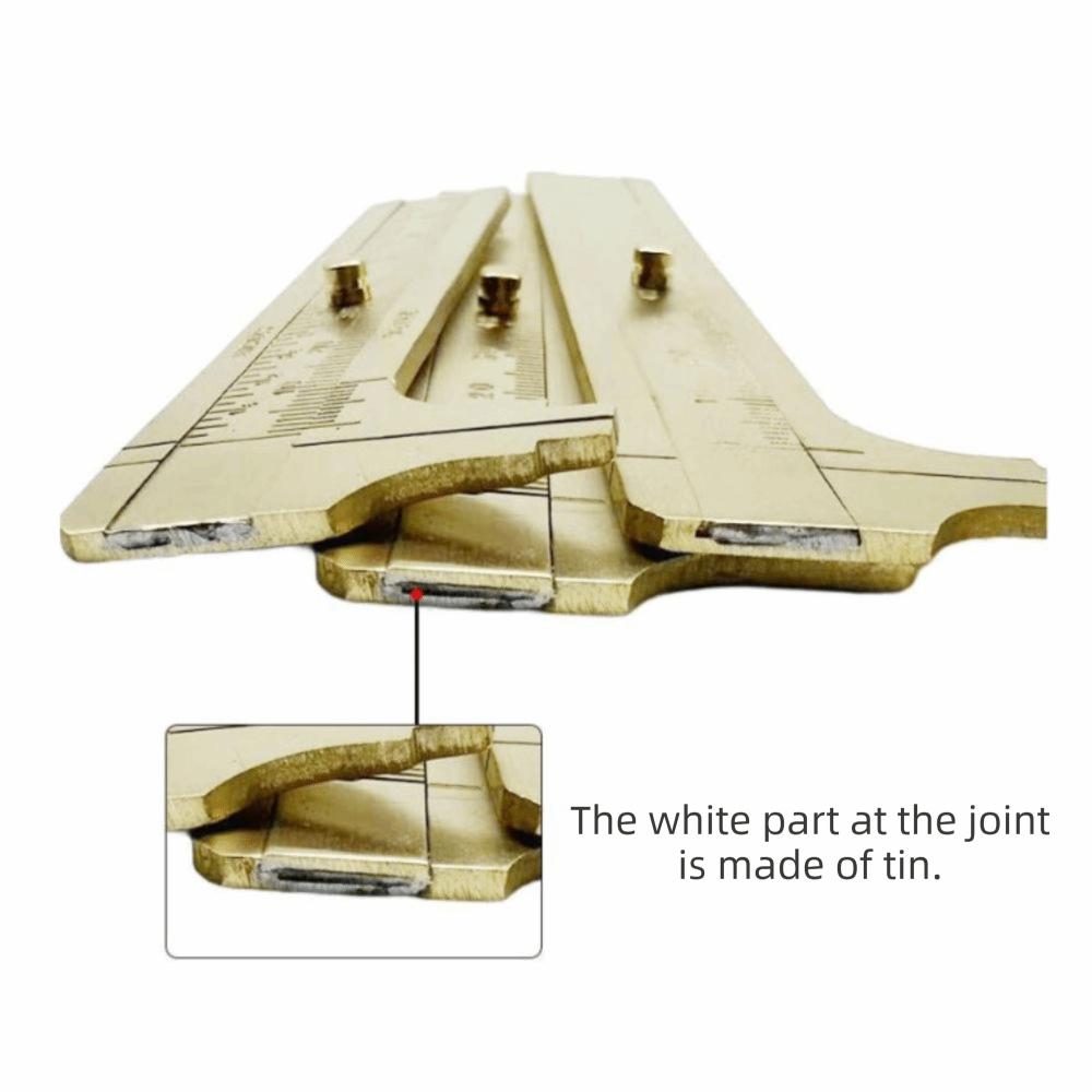 MM Inch Brass Caliper Dual Scale Measuring Tool Precision Measurement Tool Length Measurement