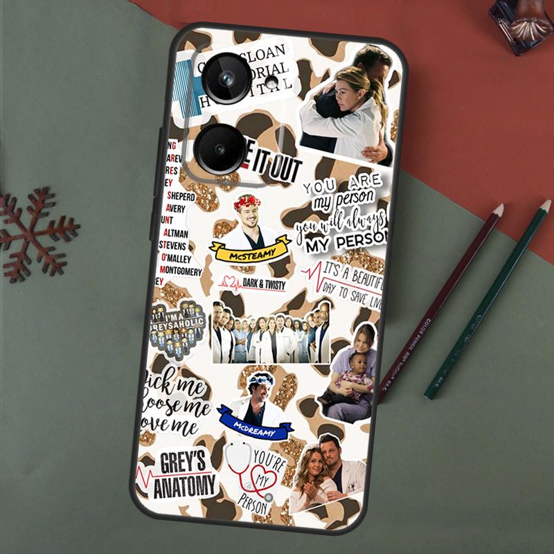 

Greys Anatomy Collage Case For Realme C75 C65 C67 C71 C63 C61 C55 C51 C53 C35 11 12 13 14 15 Pro Plus GT6 GT7 Pro Realme GT7