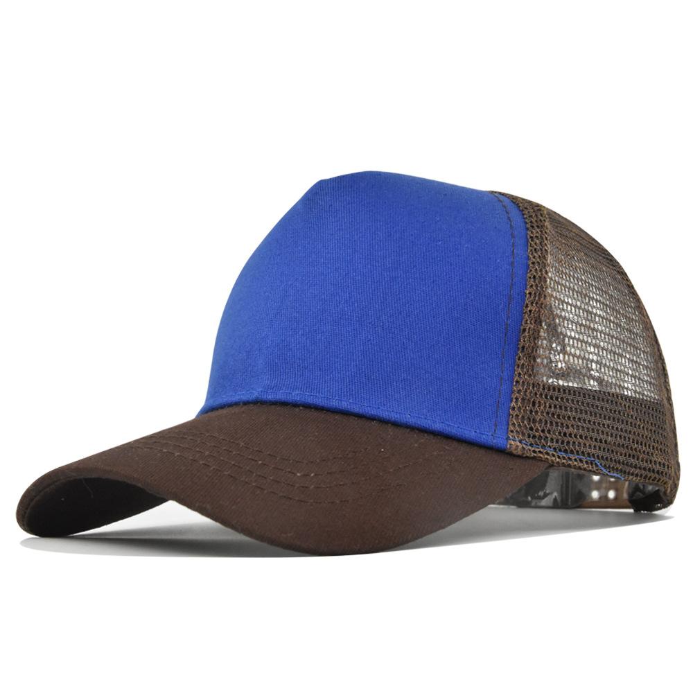 Permeable Baseball Cap For For Men And Women Summer High Quality Fashion Adjustable Cotton Outdoor Use Sportss Sun Visor Hat Patchwork Mesh Air