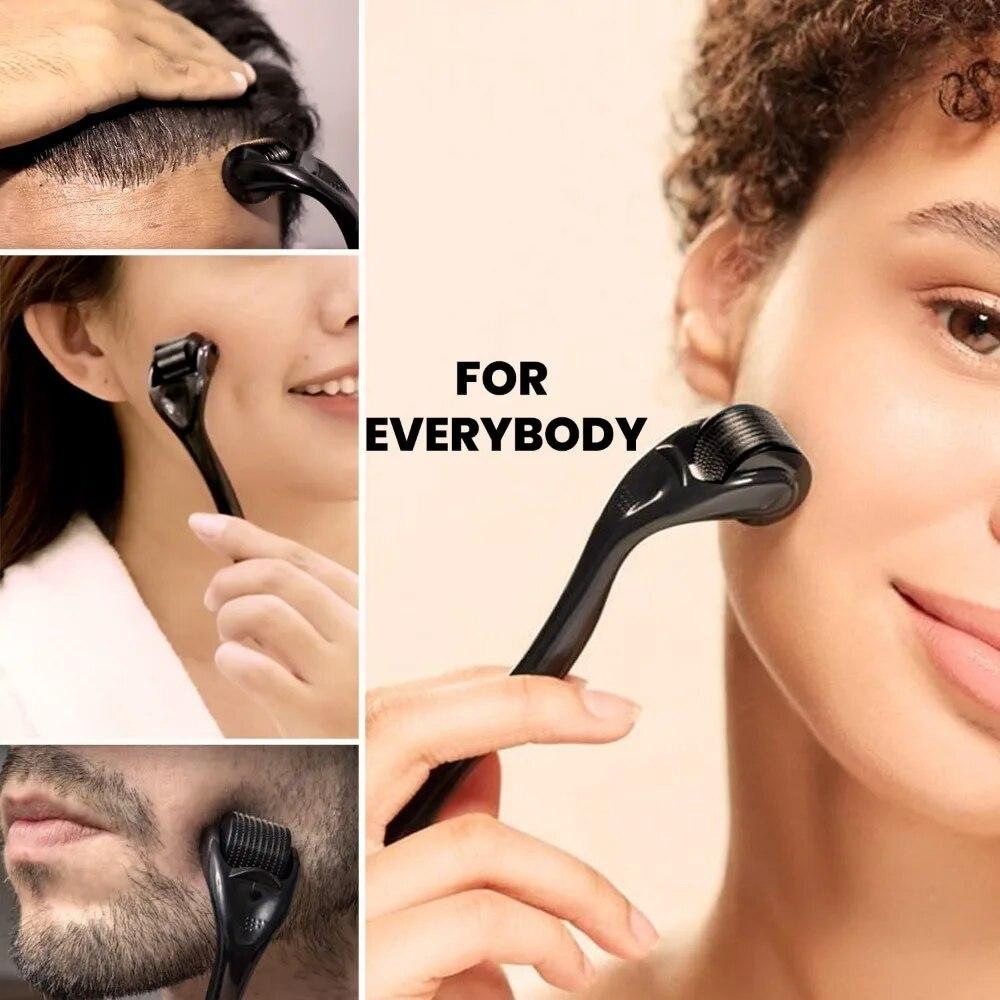 540 Massagerolle für Gesichts- und Körperhaarwachstum für Haut und Bart, 0,25 mm, 0,3 mm, Mikro-Gesichtsrollen-Werkzeug, Kosmetikwerkzeuge, Schönheitszubehör