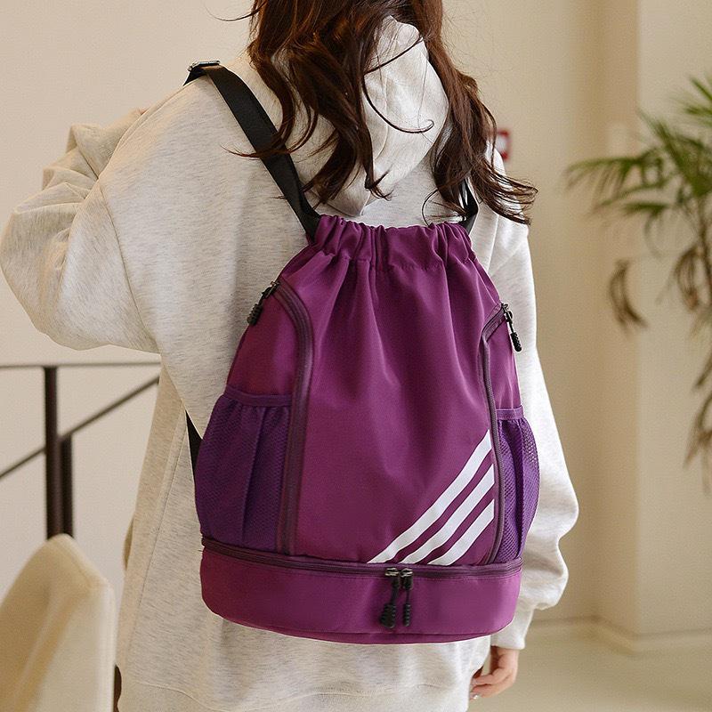 Large Capacity Outdoor Sports Backpack: Basketball, Fitness, and Mountaineering Drawstring Bag