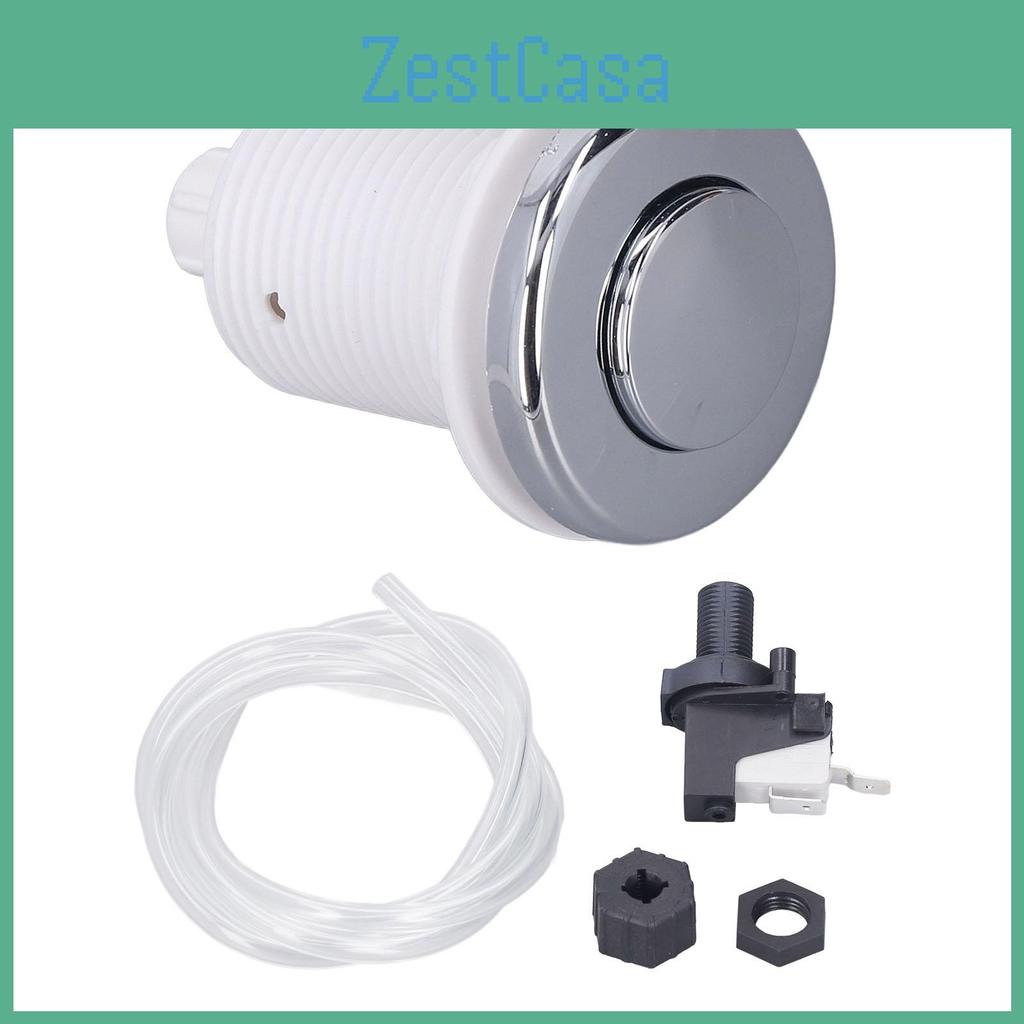 Switch Garbage Kit Air Button Disposal Air Switch Kit With Air Hose For Food Waste Disposer And Spa