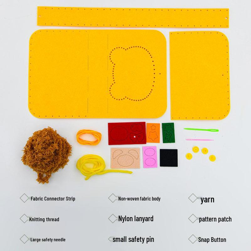 DIY kreslená taška sada: Dětská vzdělávací hračka a ručně vyráběný suvenýr