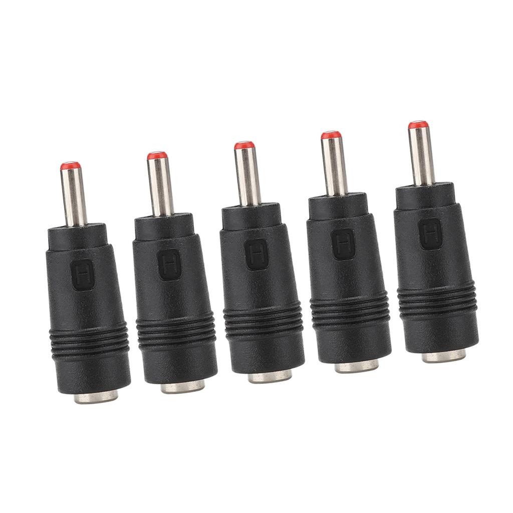 5PCS 5.5 x 2.1 Female to 3.5 x 1.35MM Male DC Adapter Connector Router Power Converter