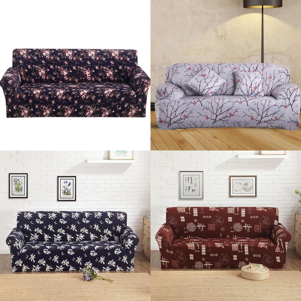 Slipcover Sofa Loveseat Chair Furniture Cover Floral Armchair Couch Covers