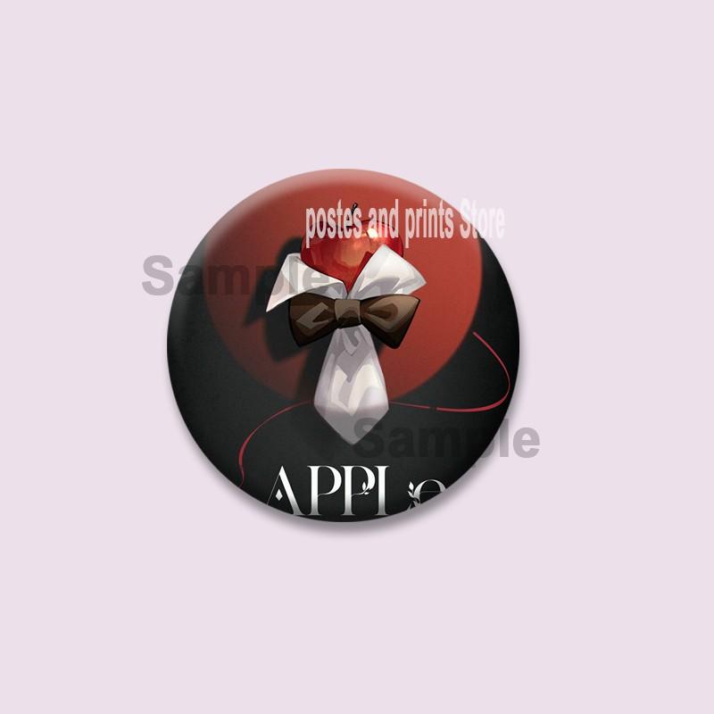 Anime Game Reverse 1999 Circular Brooches Cartoon Character Enamel Pins Backpack Clothing Hat Jewelry Badge Accessory XMAS Gifts