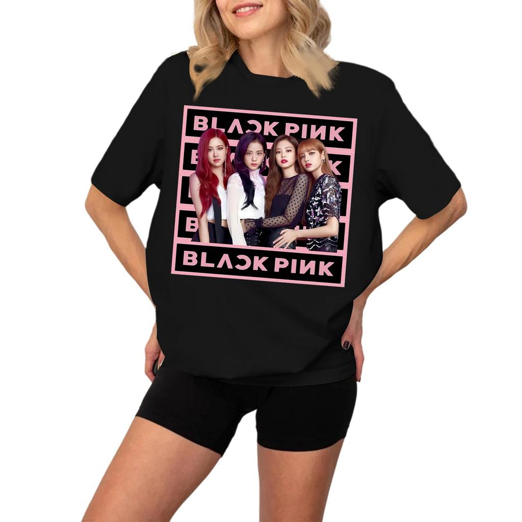 Women's Fashionable And Casual Long Sleeve Printed Short-Sleeved Top