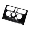 Black wood grain air conditioning panel interior custom interior parts for Jimny JB64W and Jimny Sierra cover, switch, panel, JB74W.