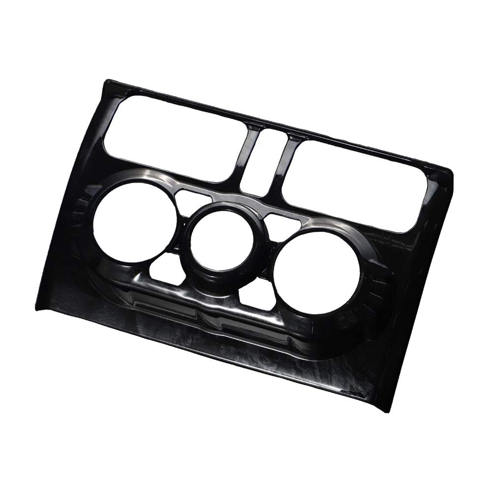 Black Wood Grain Air Conditioning Panel Interior Custom Interior Parts for Jimny JB64W and Jimny Sierra Cover, Switch, Panel, JB74W.