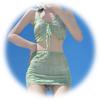 New Bikini Hot Girl Pure Lace One Piece Set to Make Her Look Thin