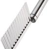 Ergonomic Crinkle Slicer, Robust Stainless Steel Tool For Attractive Food Presentation, Anti-Slip Surface, Dishwasher Safe Handle, Easy To Clean,