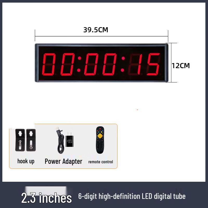 Yuanzu 2.3-inch 6-Digit LED Competition Timer