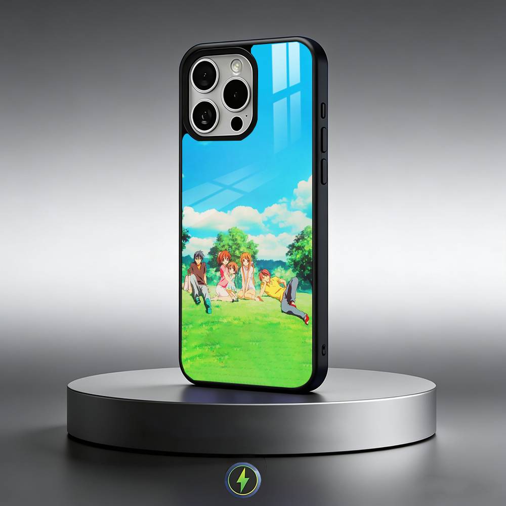 C-Clannad The cutest Anime Phone Case For iPhone17,16,15,14,13,12,11 Plus,Pro Max Magnetic For Magsafe Wireless Charging