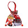 For Christmas Santa Sacks Cloth Present Bags with Strong Handle Cloth Designed for Carrying Holiday Candy and Treats