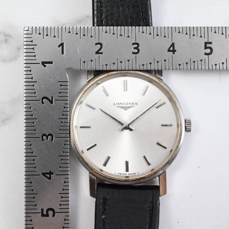 Used [Real item] Vintage LONGINES Unisex manual winding wristwatch rare