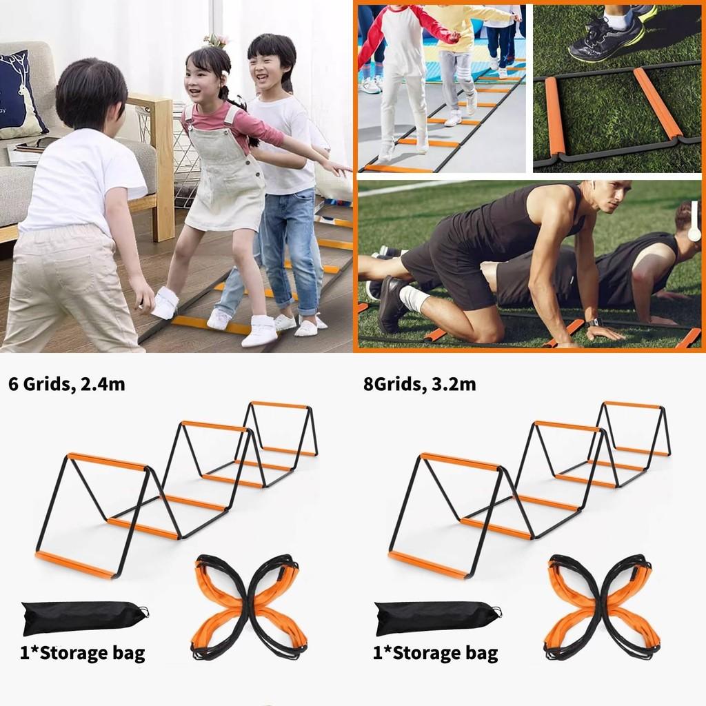 Multifunktionell Fjärils Agilitetsstege Färgglatt Hoppnät Utrustning För Barnträning