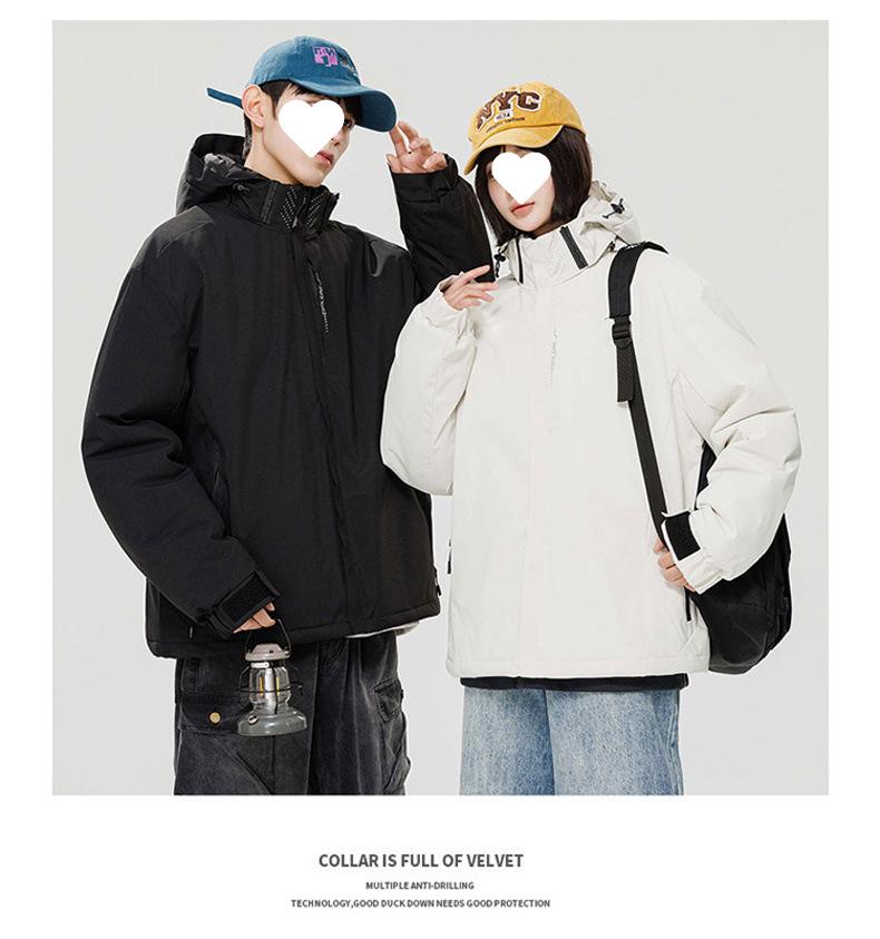Graphene Waterproof Ski Jacket - Men's Winter Cotton Coat, Trendy Autumn Style for Couples
