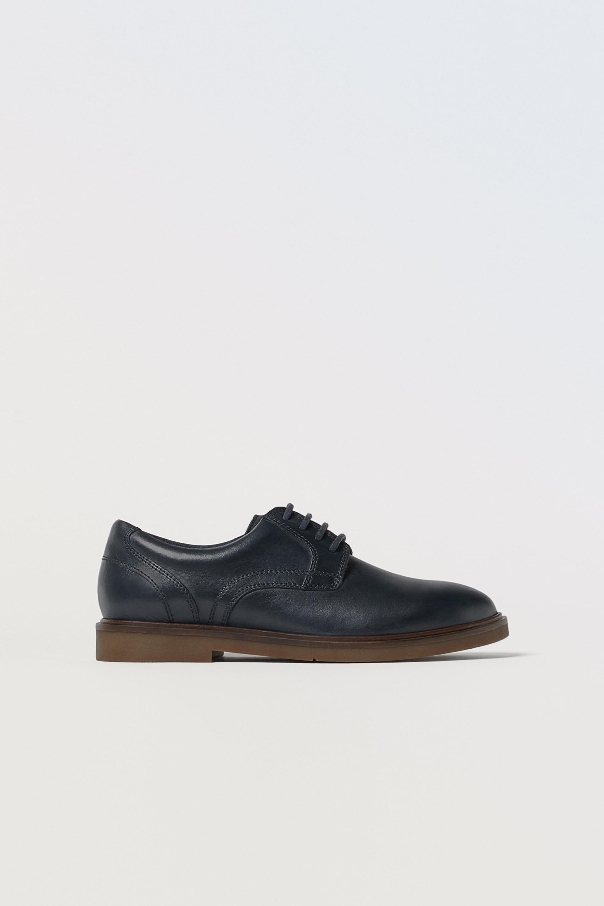 

LEATHER LACE-UP SHOES