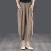 Women's Loose Fit Elastic Waist Harem Pants