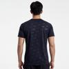 Under Armour Loose Fit V-Neck Quick-Dry Breathable Short Sleeve T-Shirt Unisex Tops Navy-Blue 21500531-409