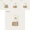 Cartoon Kids Summer Vest And Shorts Set With Cotton Fabric For Ages 3 To 8