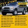 For Toyota 4Runner Tacoma Tundra T100  Interior Overhead Dome Light Lens USA