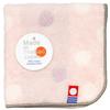 Nishio Imabari Towel Certified Hand Towel, Made in Japan, 100% Cotton, 20cm, Double-Sided Pile, Absorbent, Polka Dot Pattern, Pink, Gift, Present