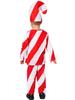 Kids Christmas Candy Cane Costume for School Festival and Stage Performance