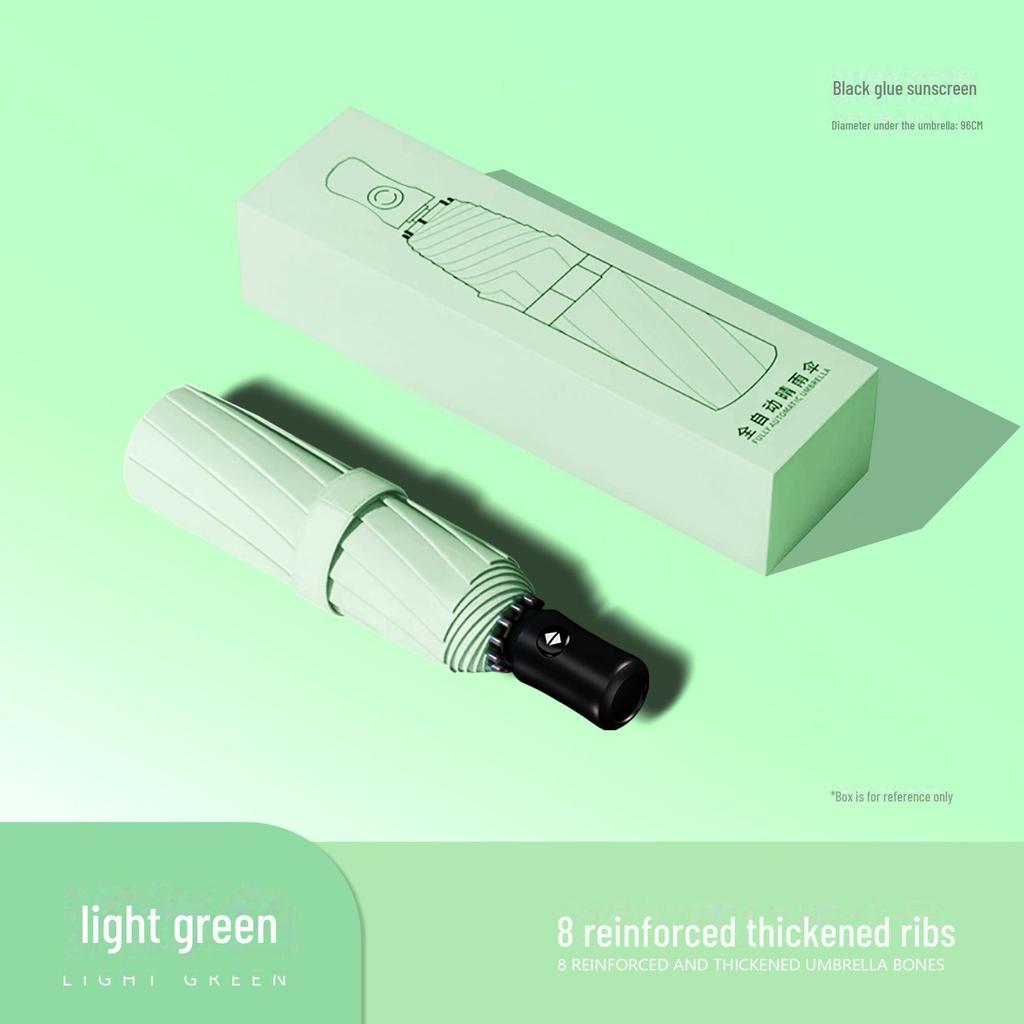 Automated 24-Bone Folding Umbrella, High-Grade Men's Dual-Use for Sun and Rain