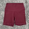 Women's High-Waist Double-Sided Brushed Cycling Yoga Shorts | Breathable, High Elastic, Anti-Exposure 4-Point Design