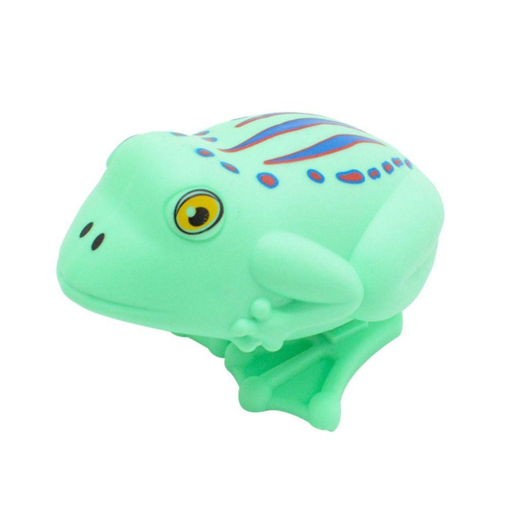Interaction Toddler Toys Jumping Frog Clockwork Toy Random Color Frog Wind Up Toy  Family Gathering