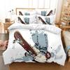 Cartone Animato Gioco Carino Aphmau con Ali Set Letto Ragazzi Ragazze Misura Singola Queen King Copripiumino Federa Letto ragazzi Adulti