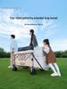SunnyFeel Shanmen Camper Van Folding Cart - Portable, Large Capacity, Rear Opening for Outdoor Camping.