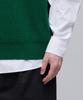 Musinsa Standard Oversized V-Neck Knit Vest [Jolly Green]